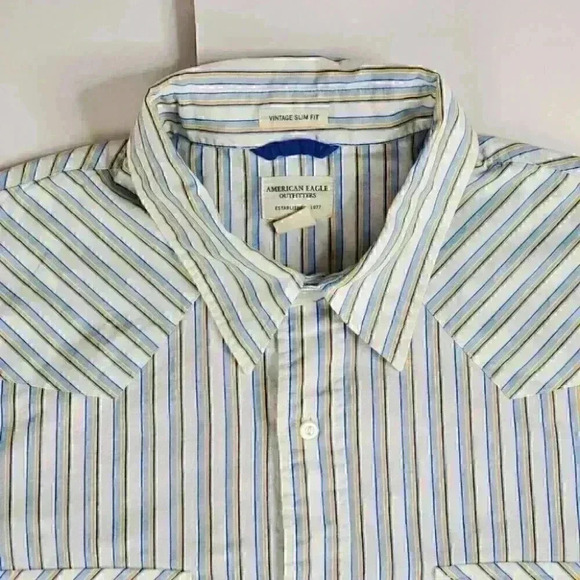 Vintage American Eagle Outfitters Shirt Me… - Picture 5 of 8